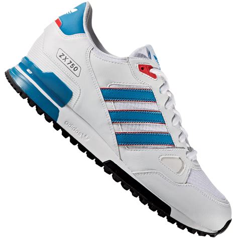 adidas originals zx 750 white blue|adidas zx 750 sports direct.